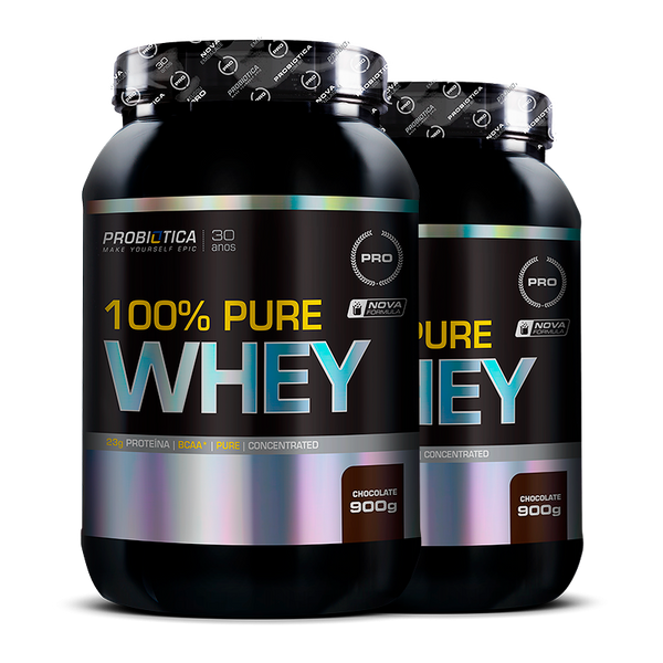 100% Pure Whey (900g) Probiótica