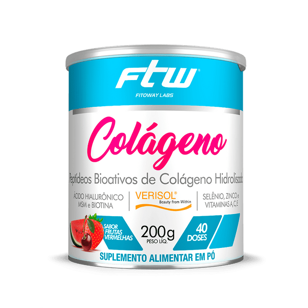 COLÁGENO VERISOL - FRUTAS VERMELHAS - 200G