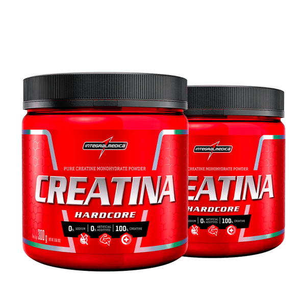 CREATINA HARDCORE RELOAD (2X300G) INTEGRALMEDICA